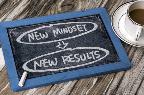 Life Coaching new mindset new results concept