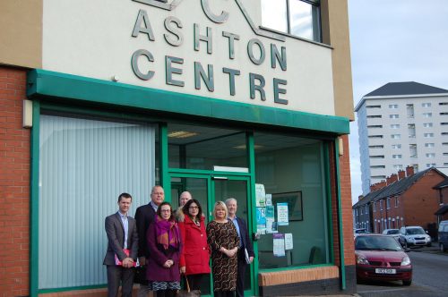 EC representatives with geographical responsibility for the NI ESF Programme visit Ashton Community Trust 1