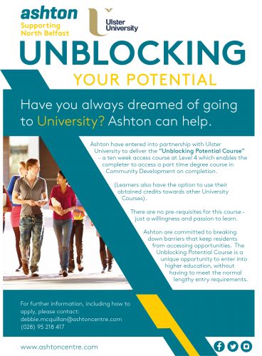 Unblocking Your Potential Flyer