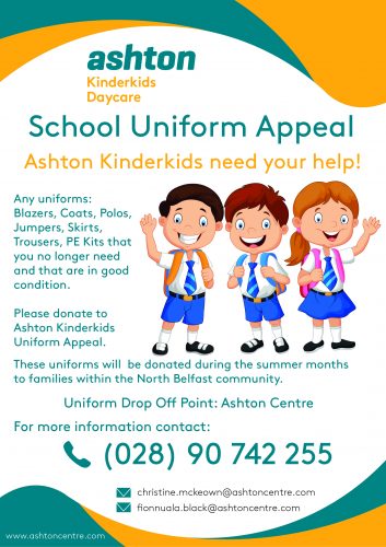 Kinderkids School Unifrom Appeal June 2019 01
