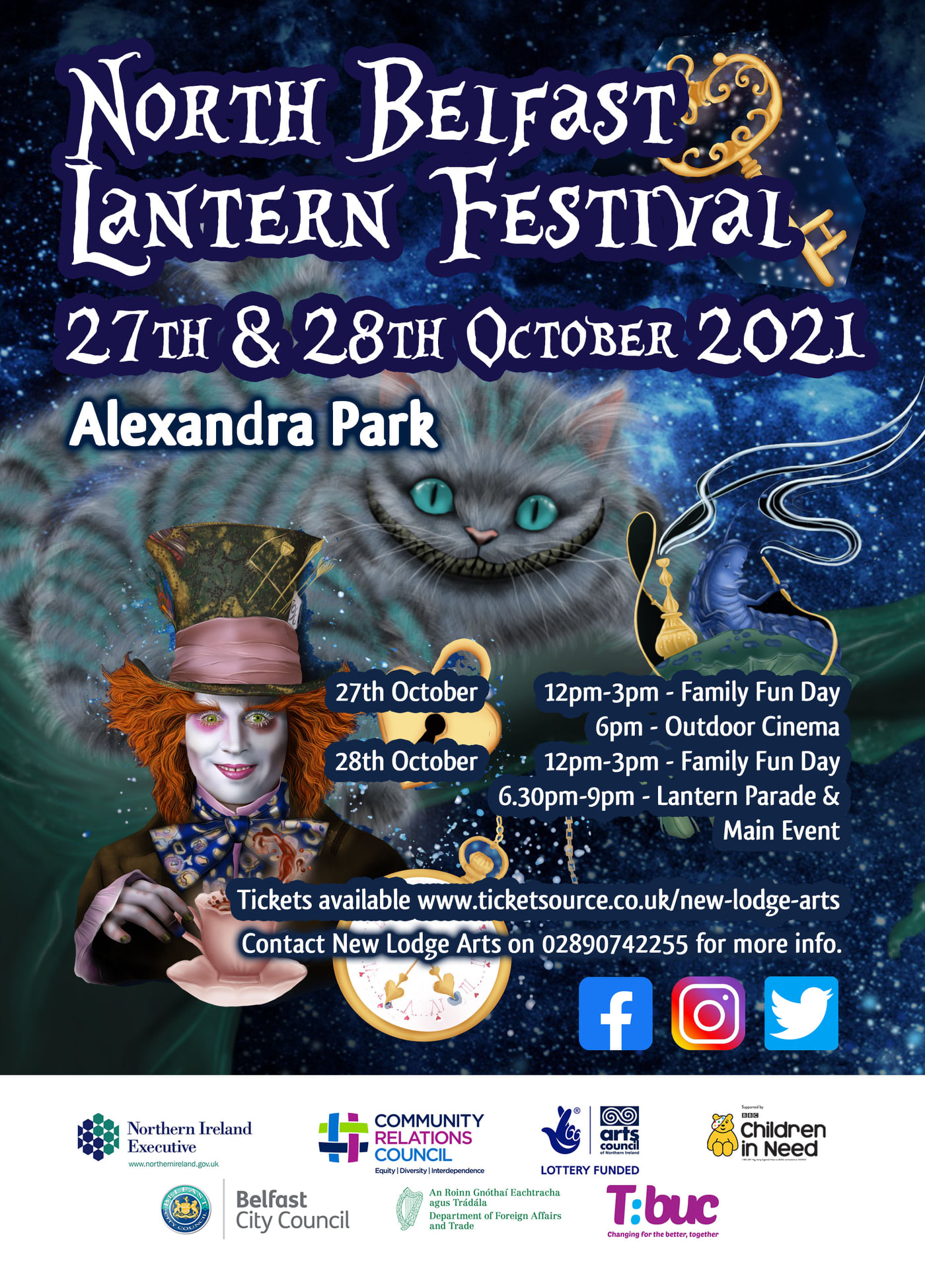 North Belfast Lantern Festival 2021 New Lodge Arts, Ashton Community Trust