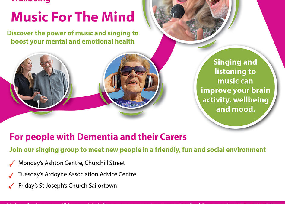 Music For The Mind for people with dementia and their carers