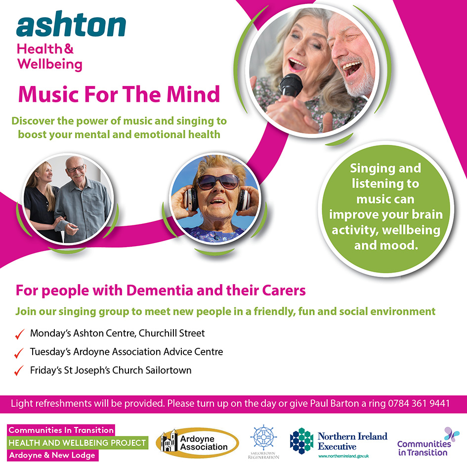 Music for the Mind for people with dementia and their carers